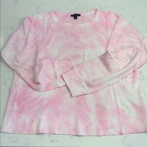 J. Crew Pink Tie-Dye Women's Top